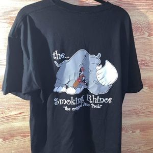 Smoking Rhino’s T-Shirt XL